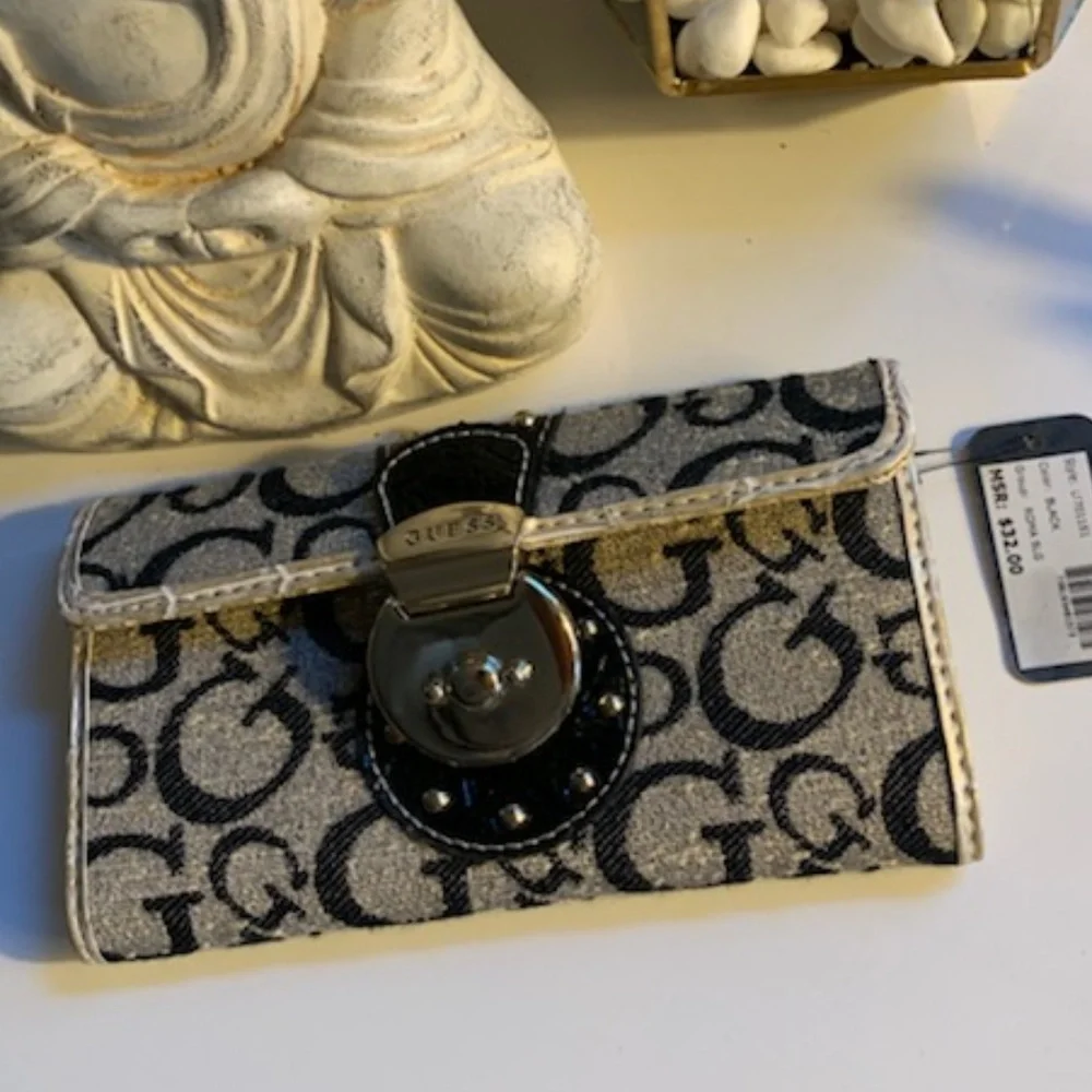 Guess Vintage Wallet and Checkbook